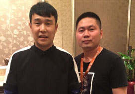广州戴高乐与明星合影